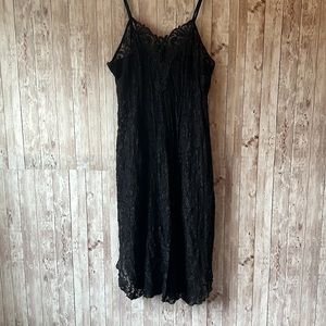 Cinema Etoile Black Lace Slip